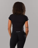 Icon Baby Tee - Black