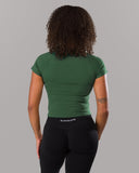 Icon Baby Tee - Court Green