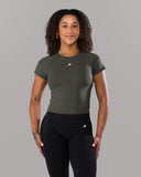 Icon Baby Tee - Pewter