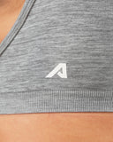 Amplify Minimal Bra - Heather Grey