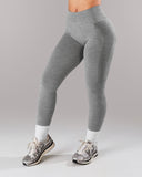 Pump Mid Rise Legging - Heather Grey