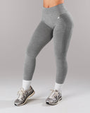 Pump Mid Rise Legging - Heather Grey
