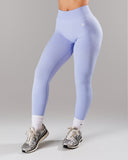 Pump Mid Rise Legging - Skyline w/ Logo