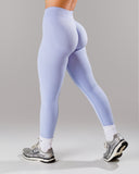 Pump Mid Rise Legging - Skyline