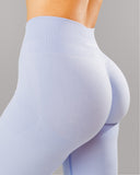 Pump Mid Rise Legging - Skyline w/ Logo