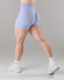 Pump Mid Rise Short - Skyline w/ Logo