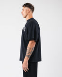 League Box Tee - Black