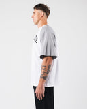 League Box Tee - White