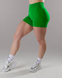 Pump Mid Rise Short - Emerald Green