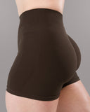 Pump Mid Rise Short - Espresso