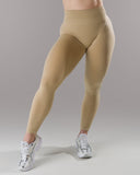 Pump Mid Rise Legging - Sahara