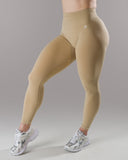 Pump Mid Rise Legging - Sahara
