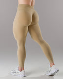 Pump Mid Rise Legging - Sahara