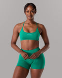 Amplify Open Back Bra - Grove