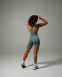 Pump High Rise Short - Juniper Green