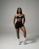 Pump Mid Rise Short - Black