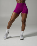 Pump Mid Rise Short - Dark Fuchsia