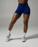 Pump Mid Rise Short - Indigo