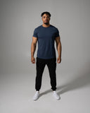 Precision Tee - Muted Blue