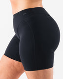 Parker Mid Rise Short - Black