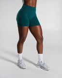 Pump Mid Rise Short in Dark Teal – Alphalete women's shorts