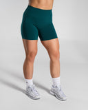 Pump High Rise Short in Dark Teal – Alphalete women's shorts