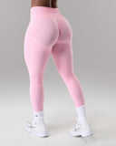 Pump Mid Rise Legging - Rose
