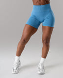 Pump High Rise Short - Coastal Blue