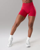 Pump High Rise Short - Scarlet