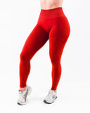 Revive High Rise Legging - Formula Red