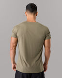 Rolled Muscle Tee - Pine