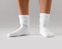 Scrunch Sock 3pk - White / Wheat / Heather Grey