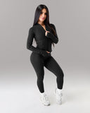 Aura Sculpt Jacket - Black