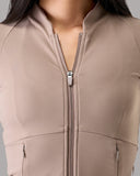 Aura Sculpt Jacket - Mocha