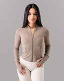 Aura Sculpt Jacket - Mocha