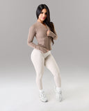 Aura Sculpt Jacket - Mocha