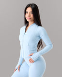 Aura Sculpt Jacket - Powder Blue