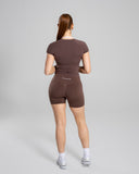 Soft Curve Tee - Cedar