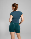 Soft Curve Tee - Dark Teal