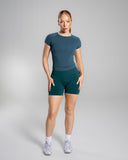 Soft Curve Tee - Dark Teal