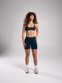 Pump Mid Rise Short - Deep Sea
