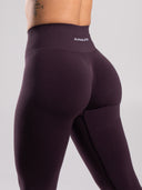 Pump High Rise Legging - Black Garnet