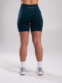 Revive High Rise Short in Deep Sea – women's shorts with breathable fabric