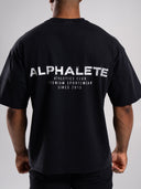 Stone Wash Alpha Tee - Black