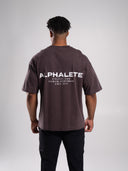 Stone Wash Alpha Tee - Walnut