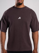 Stone Wash Alpha Tee - Walnut