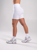Pump High Rise Short - White
