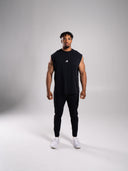 Stone Wash Alpha Tank - Black