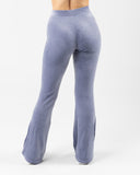 Velour Pant - Dusty Blue