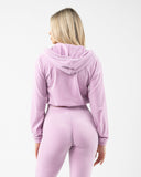 Velour Zip Hoodie - Poise